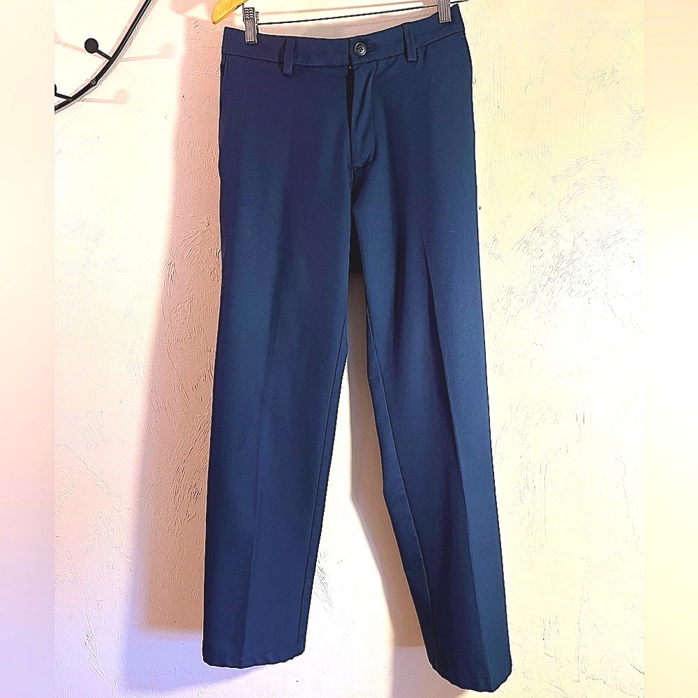 Haggar pant size 32x30 navy blue
